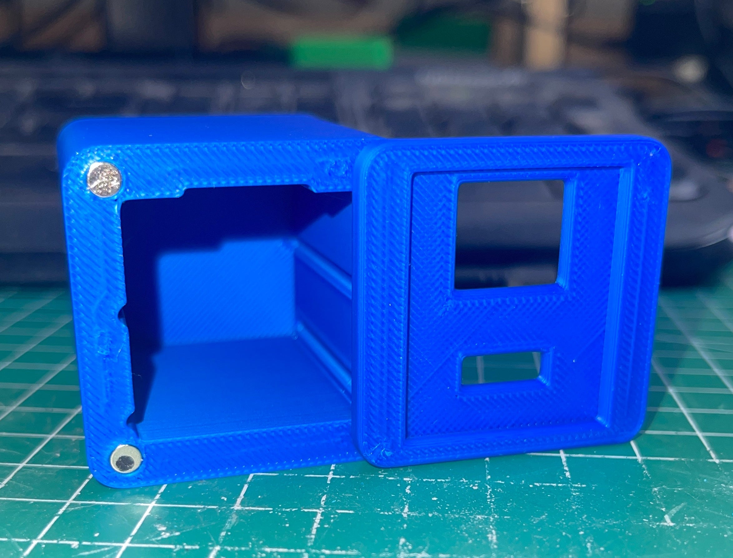 TOADs SHELL - BLUE - Magnet Door